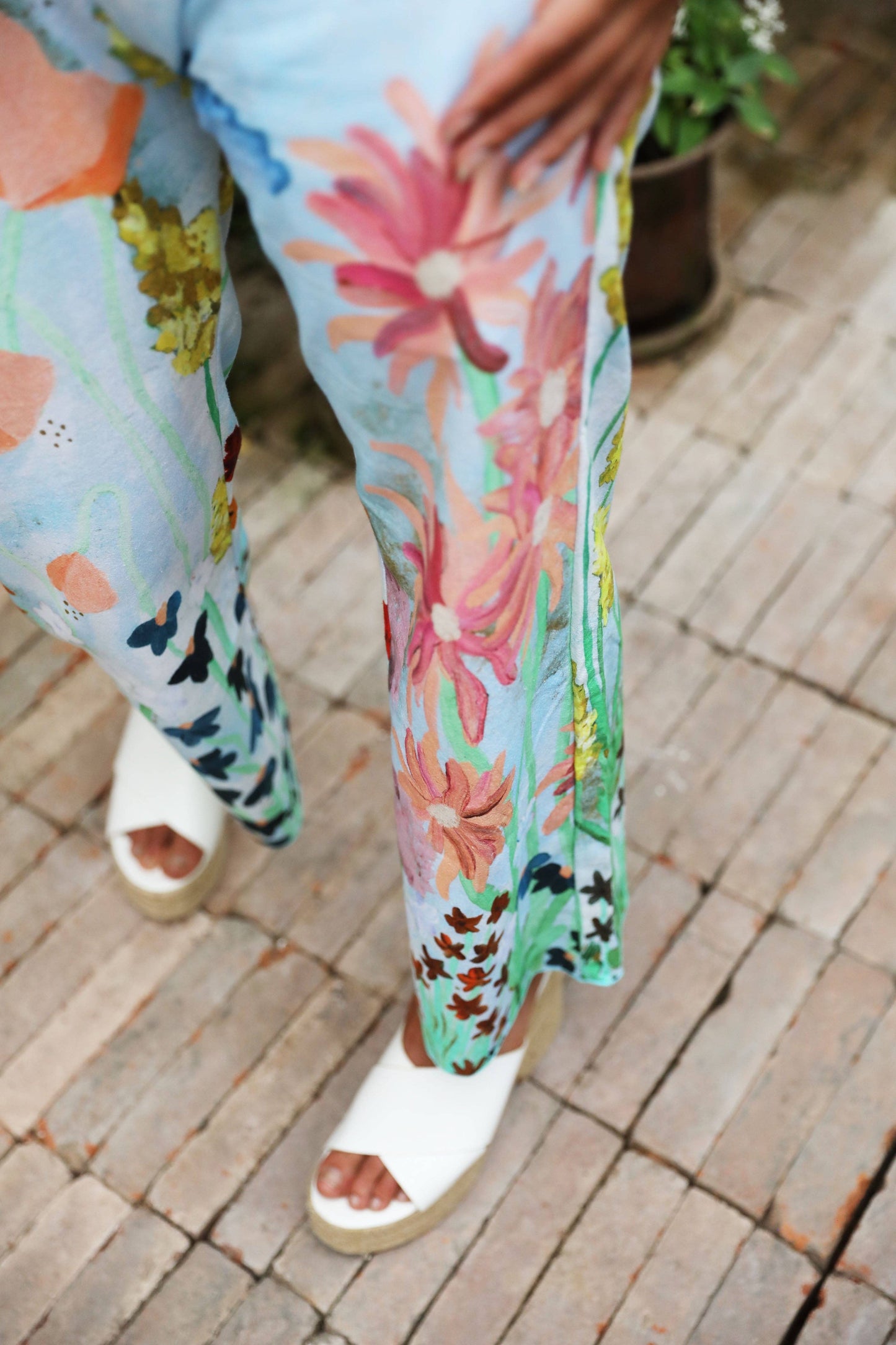Frank & Dollys - Flora Pants - Sky