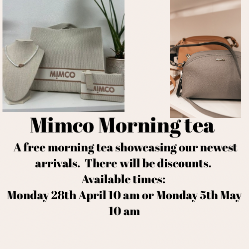 Mimco morning tea