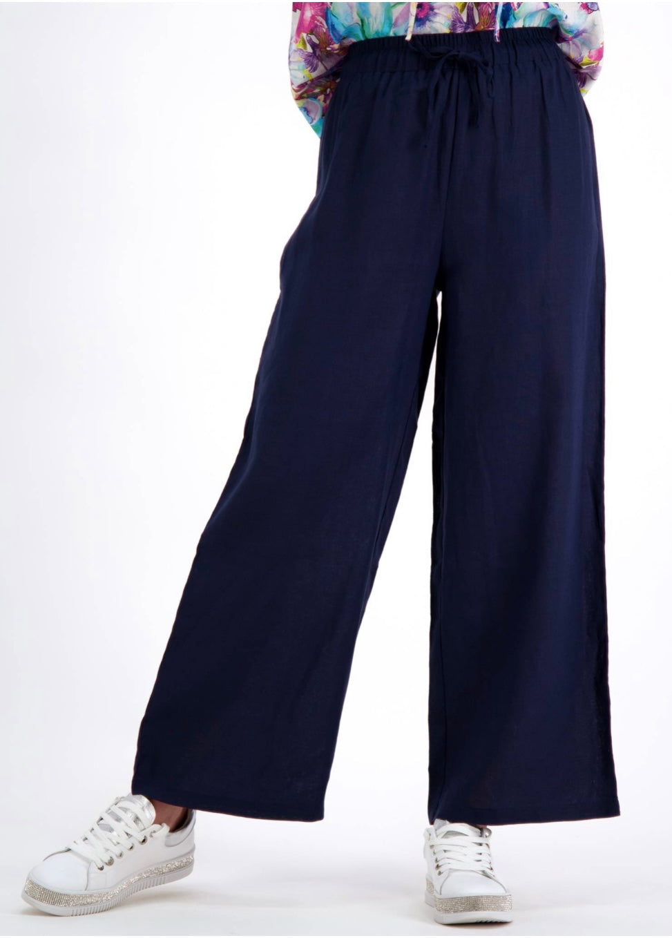 Linen Pant Navy