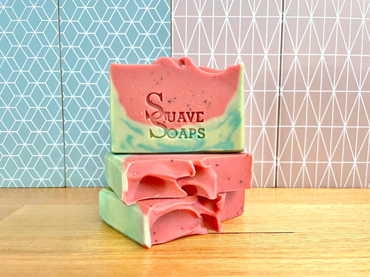 Suave Soaps - Watermelon Goat Milk Soap