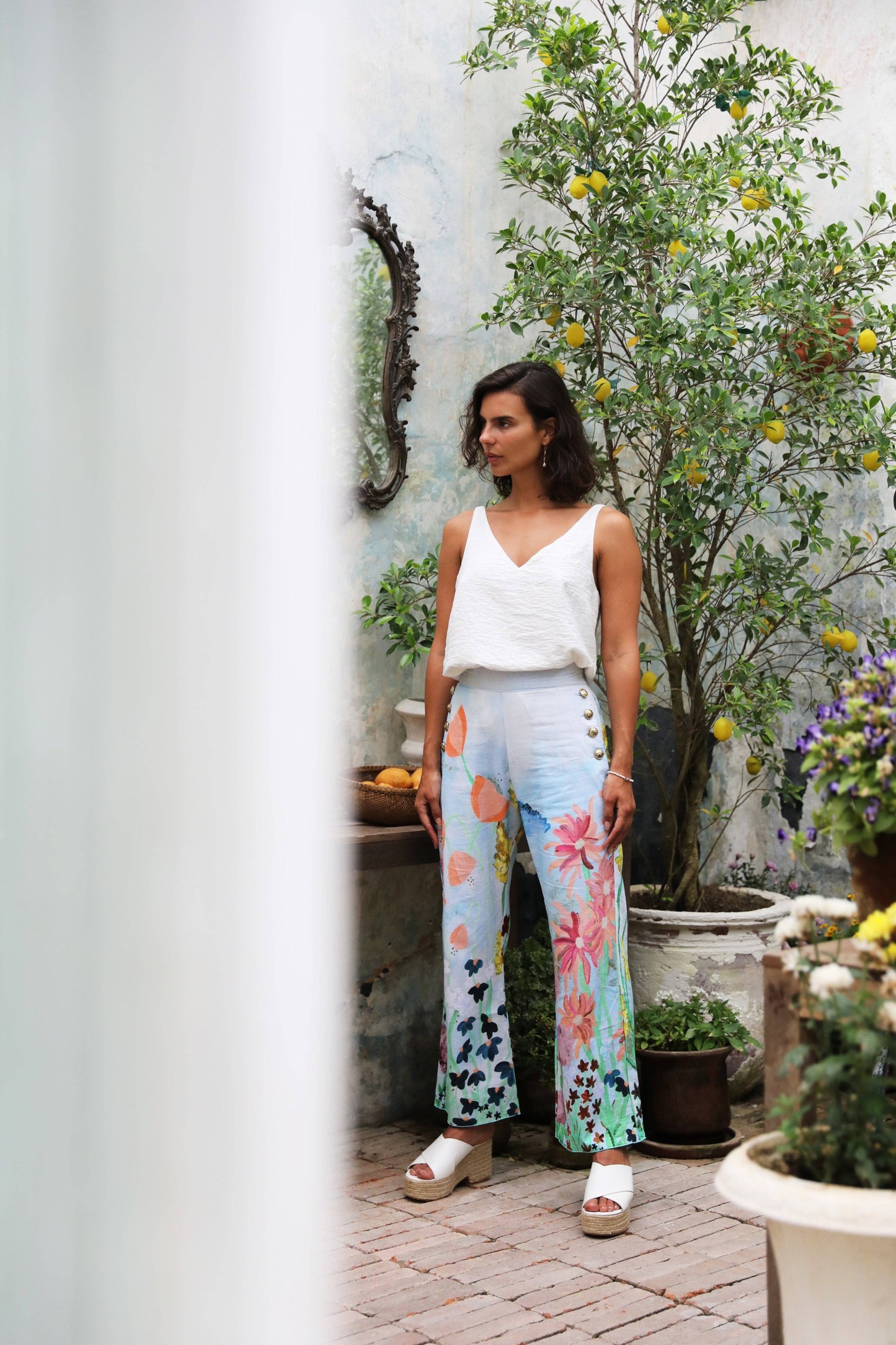 Frank & Dollys - Flora Pants - Sky