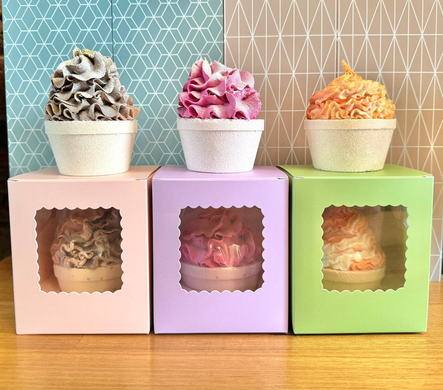 Suave Soaps - Butterfly Garden Bath Cupcake