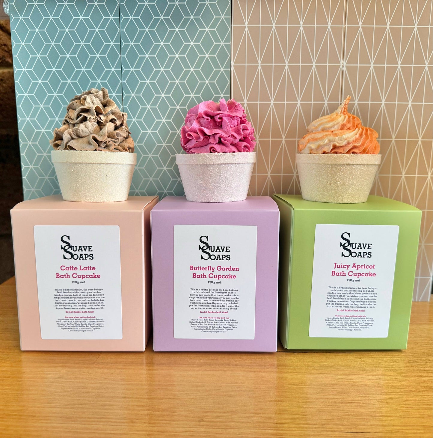 Suave Soaps - Butterfly Garden Bath Cupcake