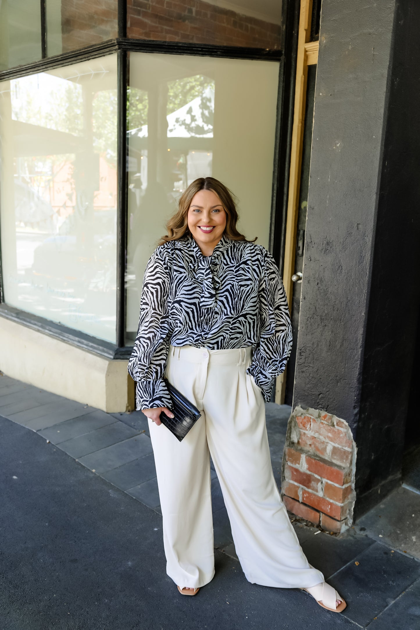 Beige Trousers