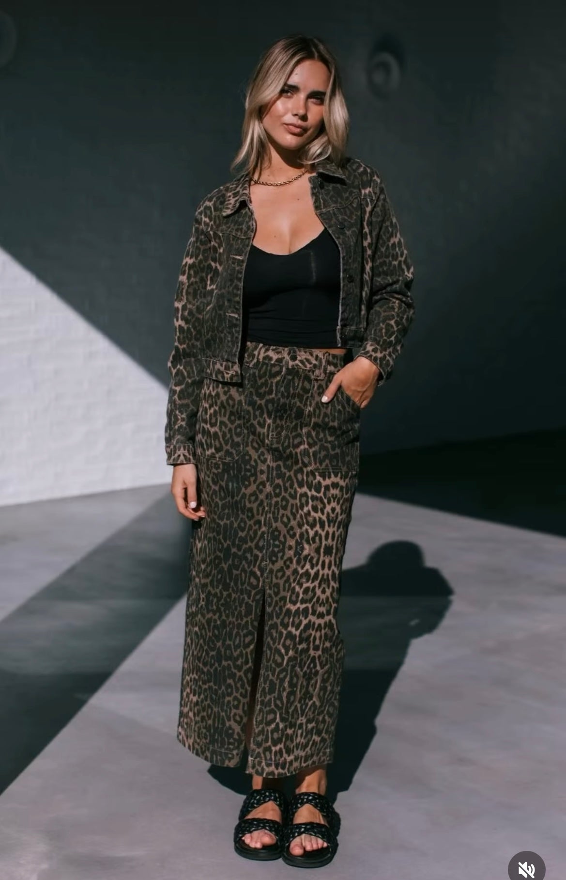 Leopard jacket