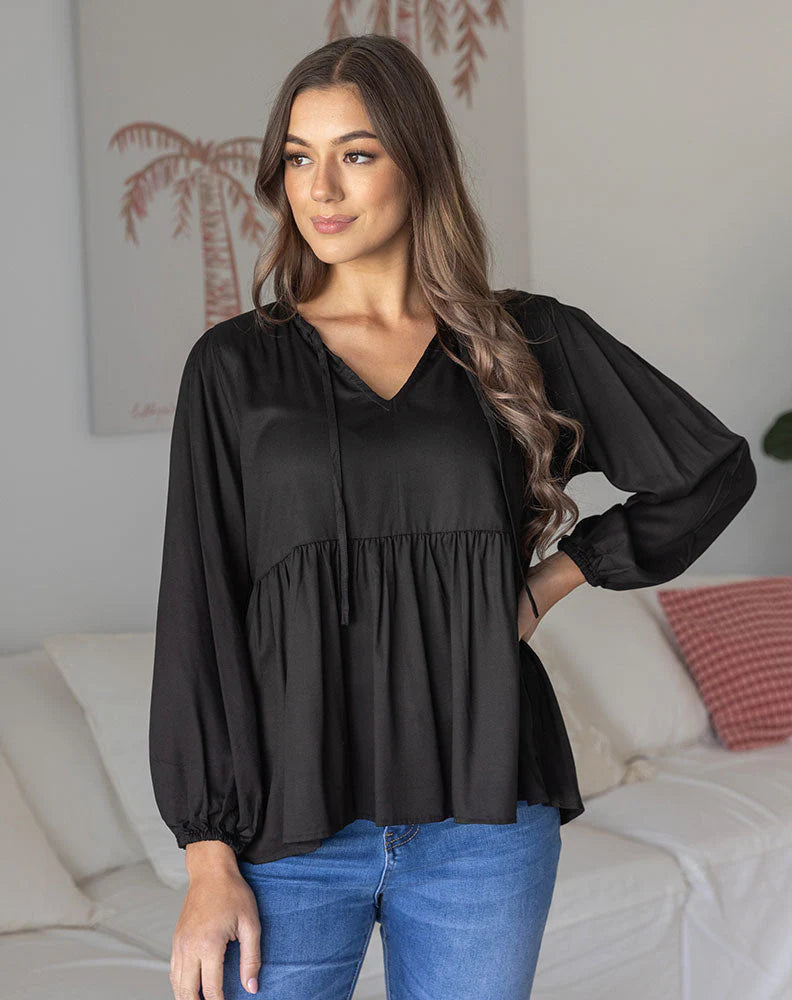 Jane Shirt - Black