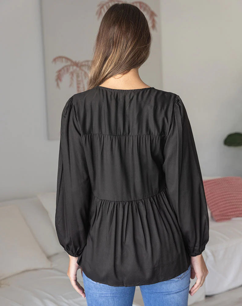 Jane Shirt - Black