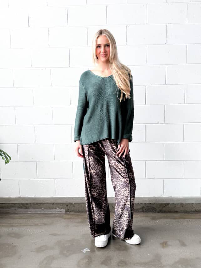 Leopard pants