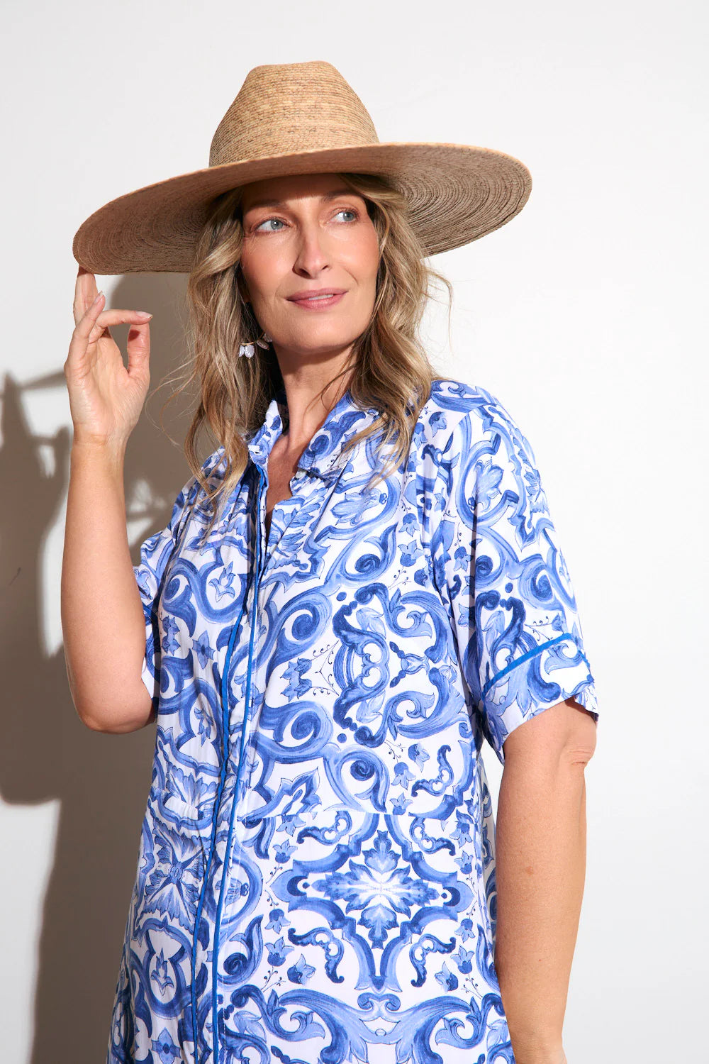 Gracie shirt dress