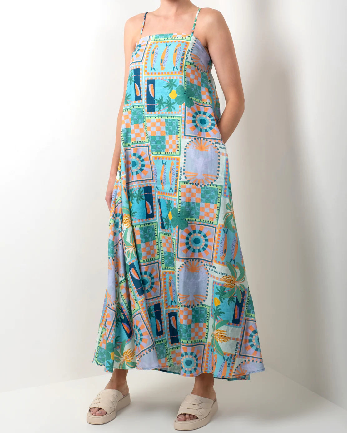 Paros Maxi Dress - Copacabana