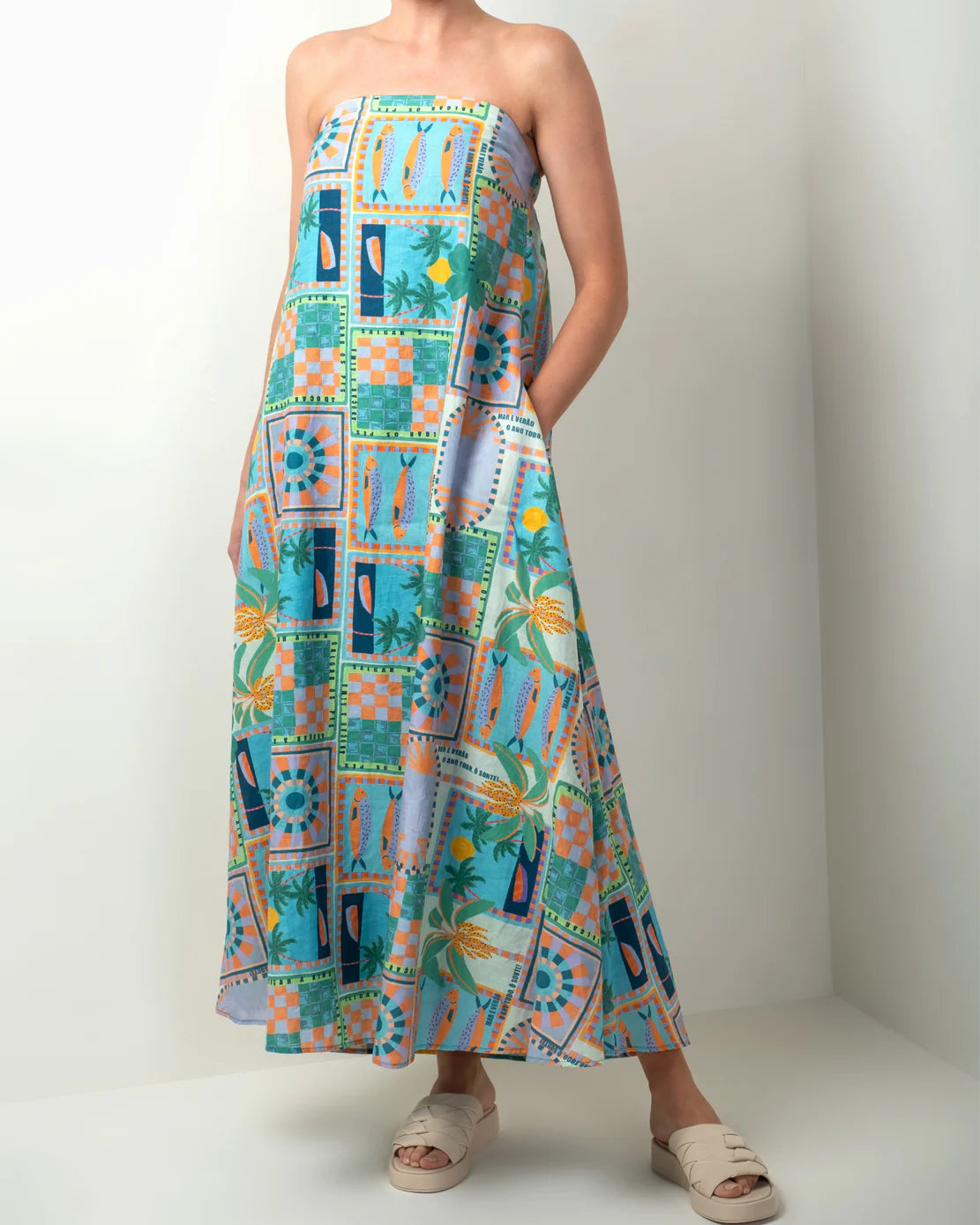 Paros Maxi Dress - Copacabana