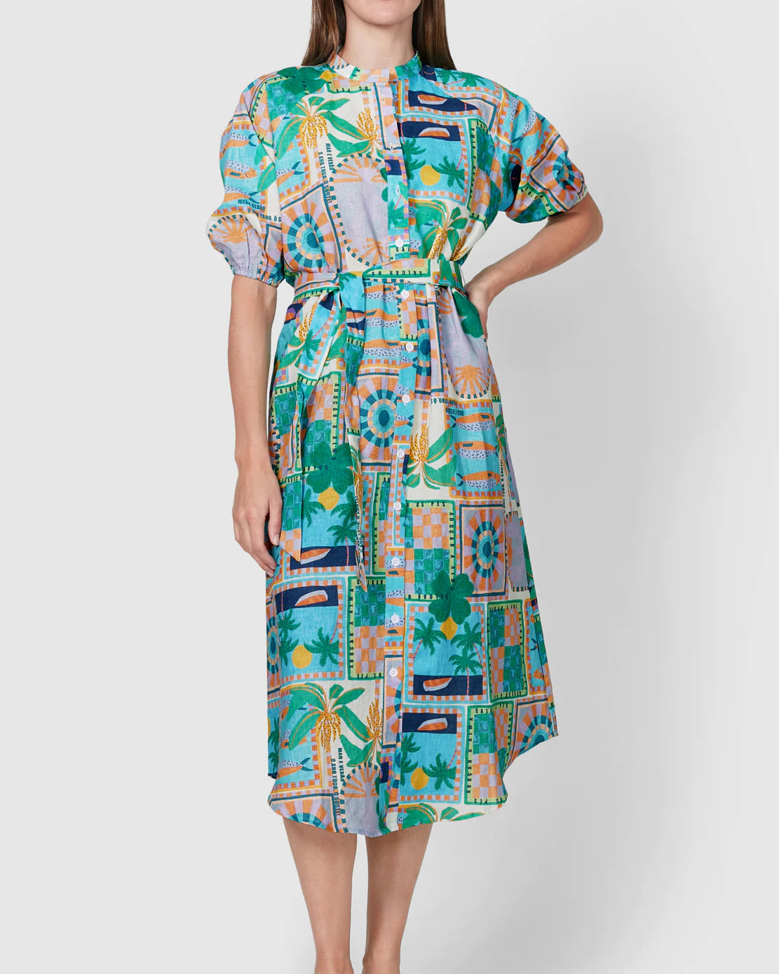 Berlin Shirt Dress - Copacabana