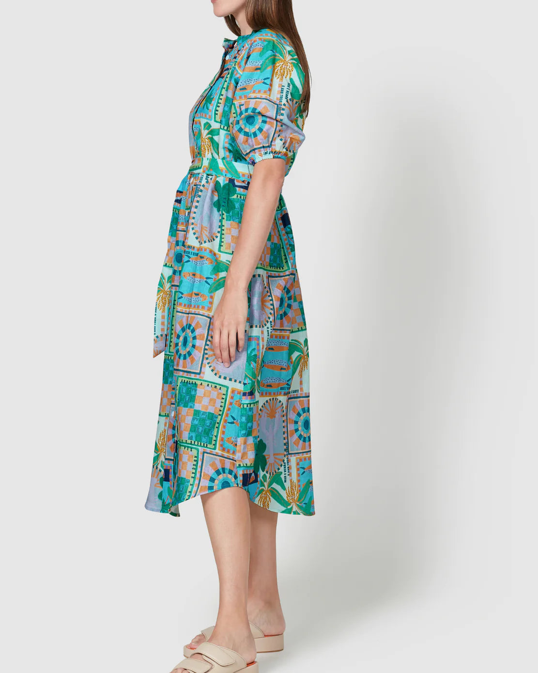 Berlin Shirt Dress - Copacabana