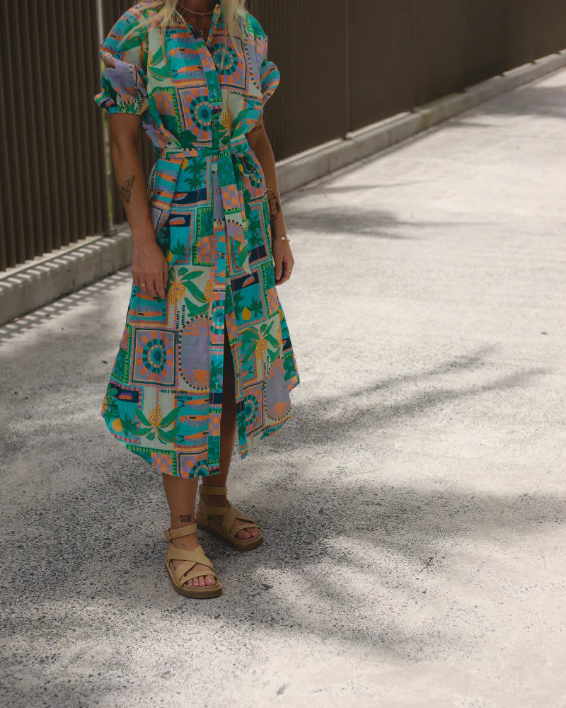 Berlin Shirt Dress - Copacabana