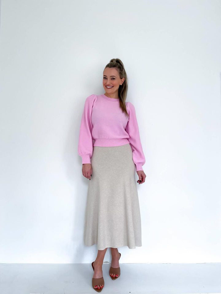 ally pink top