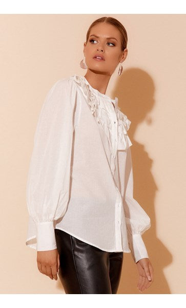 Lou Voile Frill Shirt