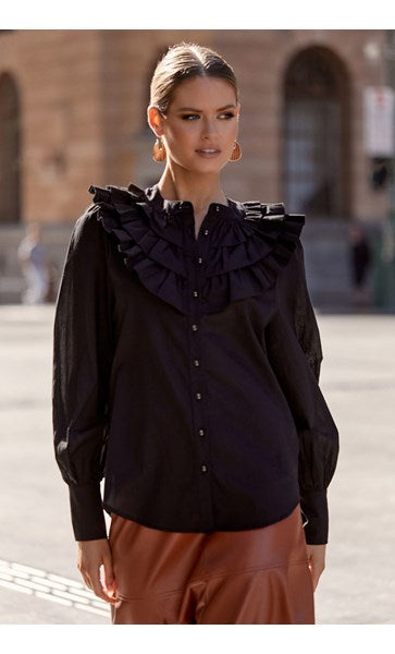 Lou Voile Frill Shirt