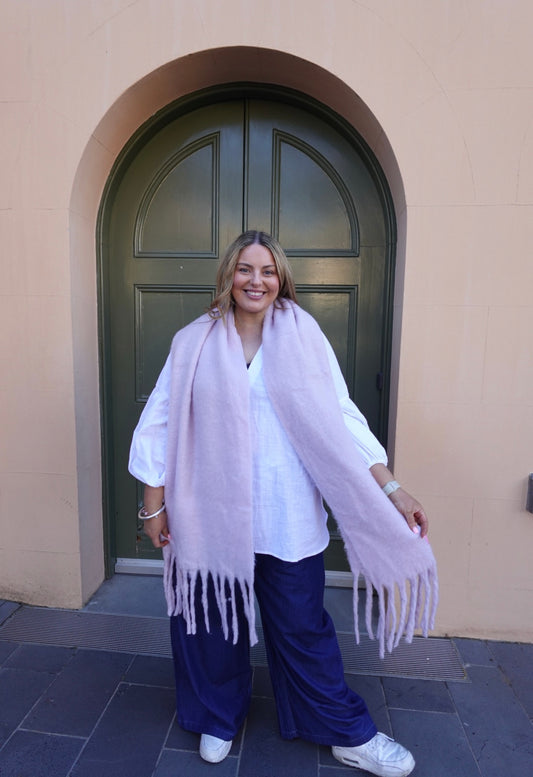 Lilac scarf