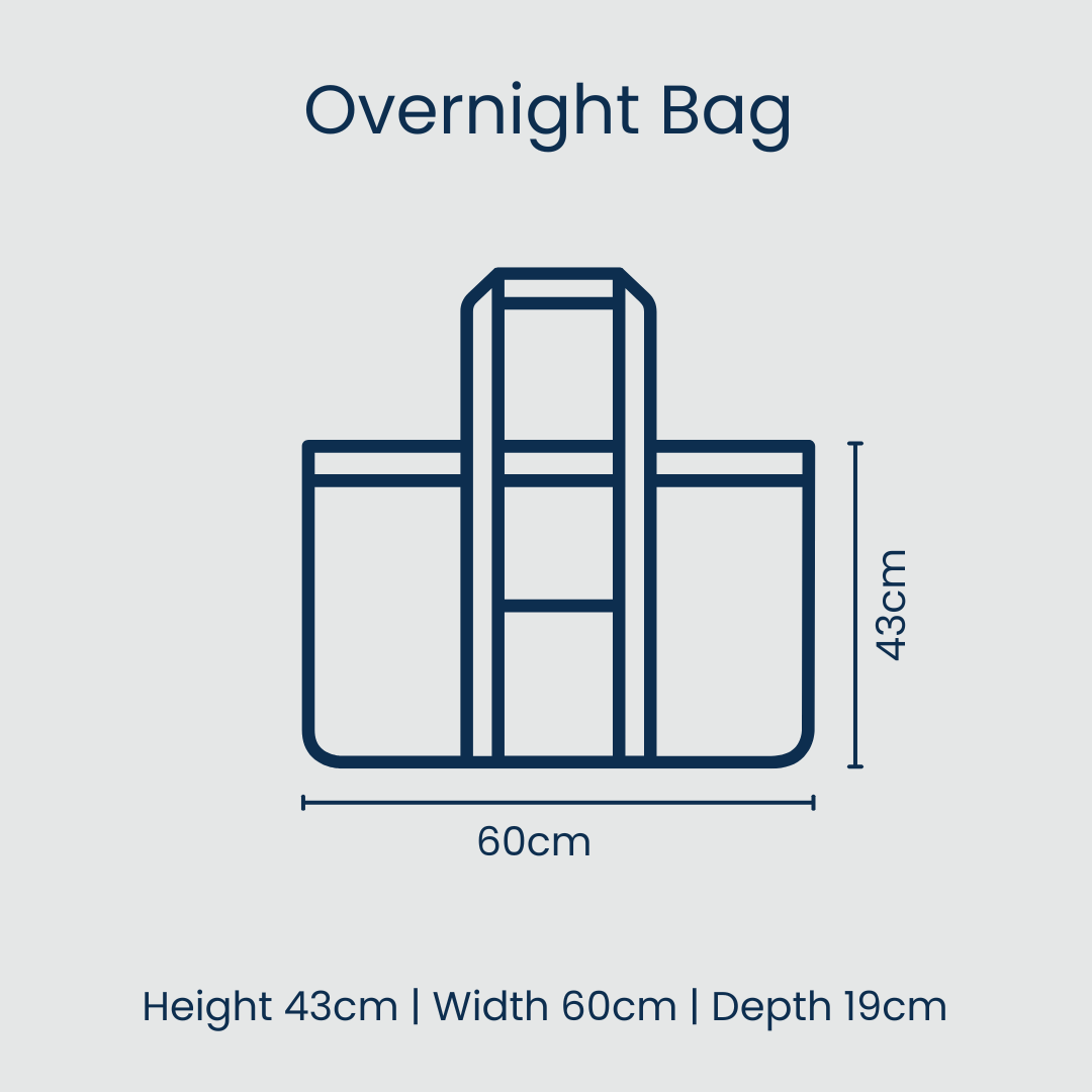 Project Ten Pty Ltd - Overnight Bag – Capri Stripe
