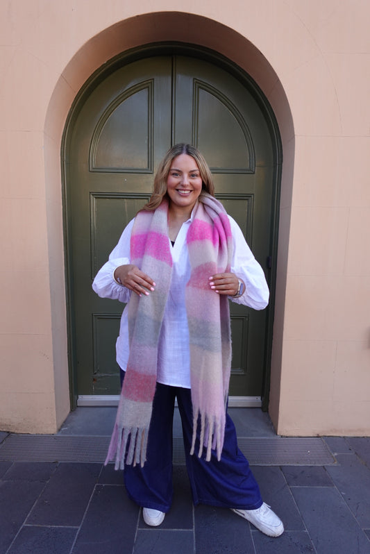 Pink dreams scarf
