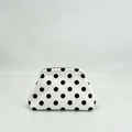 Little Fish CO - The Chloe Bag: White / black