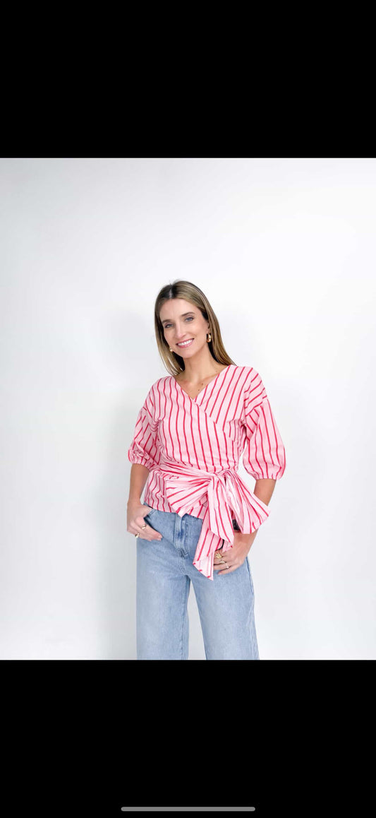 Ruby stripe top