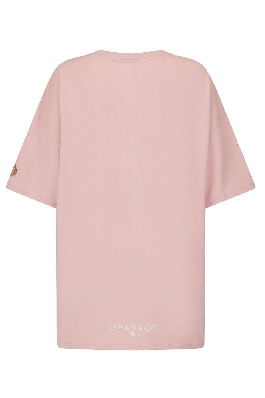 Queen of the Sea Tee - Soft Pink