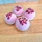 Suave Soaps - Handmade Rose Geranium Goat Milk Bath Bomb: