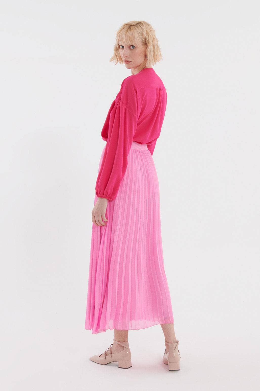 Pleated skirt