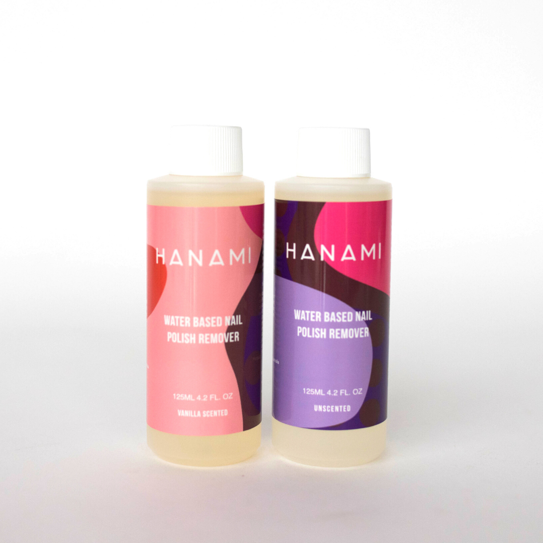 Hanami Cosmetics - Water Based  Nail Polish Remover 125ml (unscented)