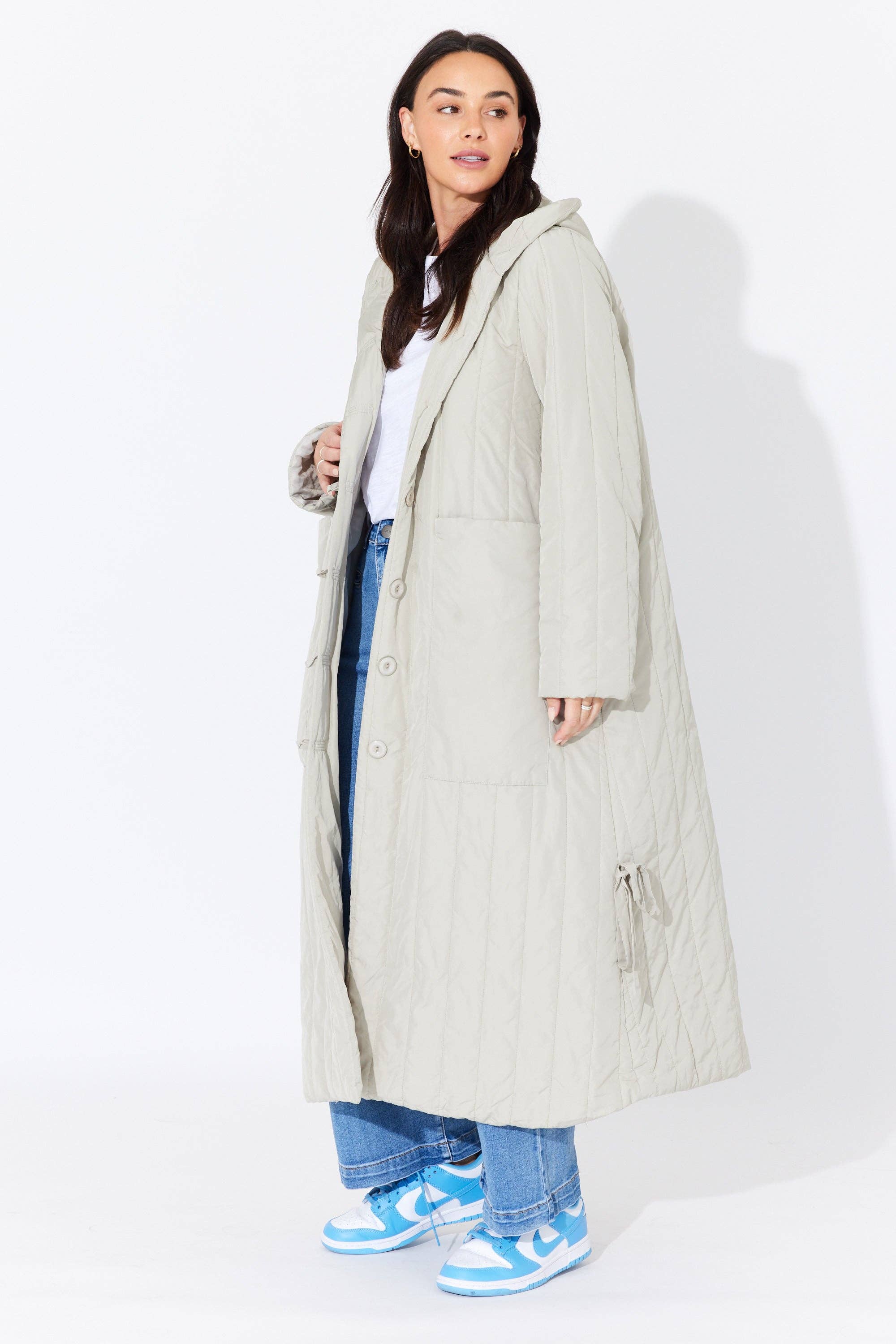 Pre order -  VLAD PUFFA COAT - SAGE