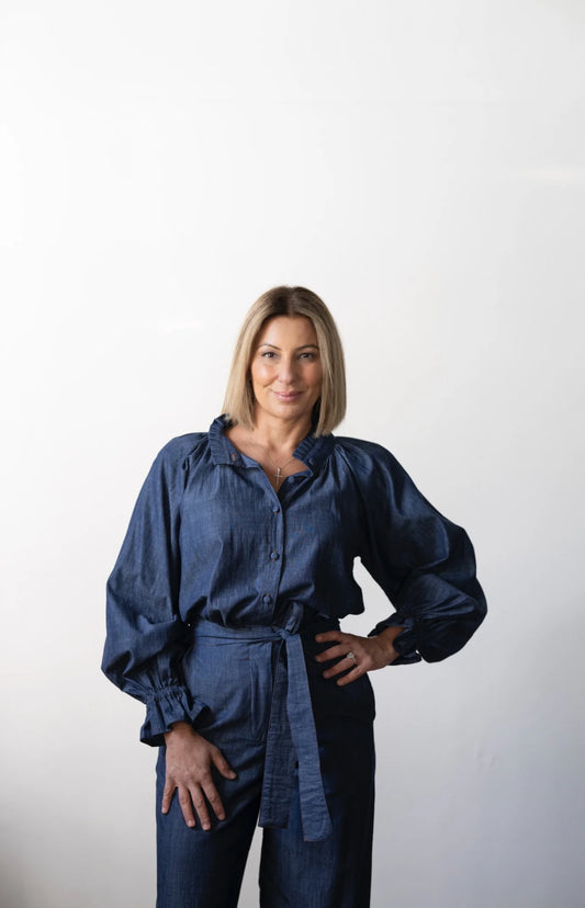 Daisy Top - Chambray