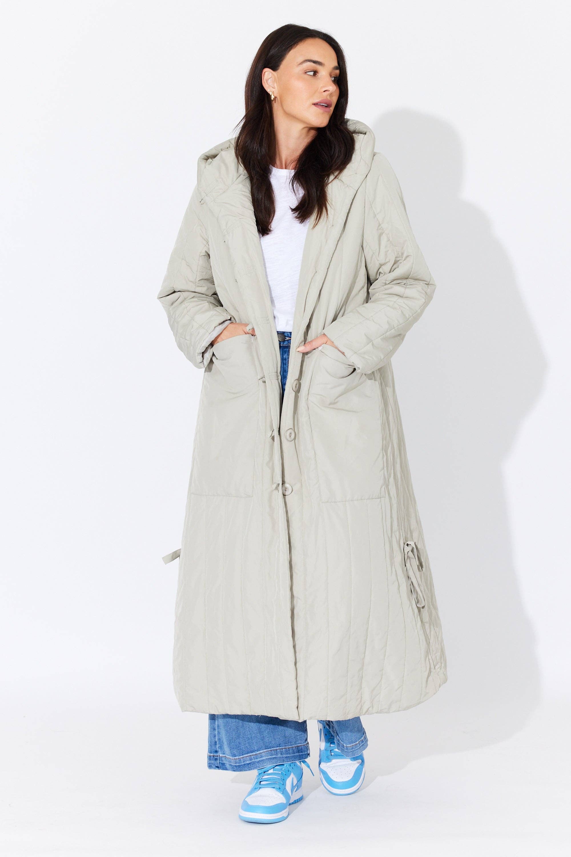Pre order -  VLAD PUFFA COAT - SAGE