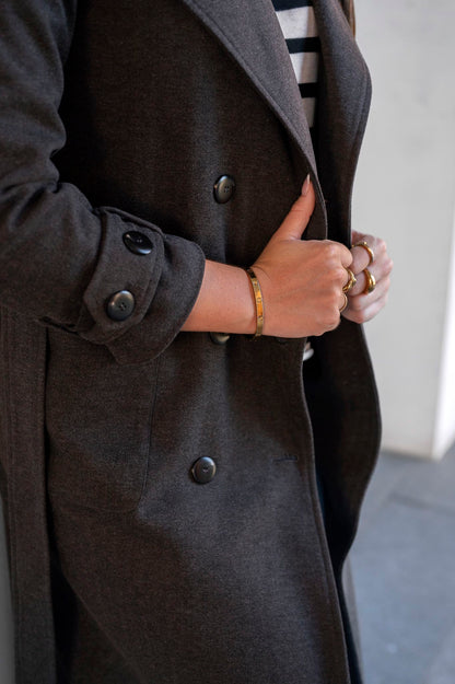 Charcoal coat