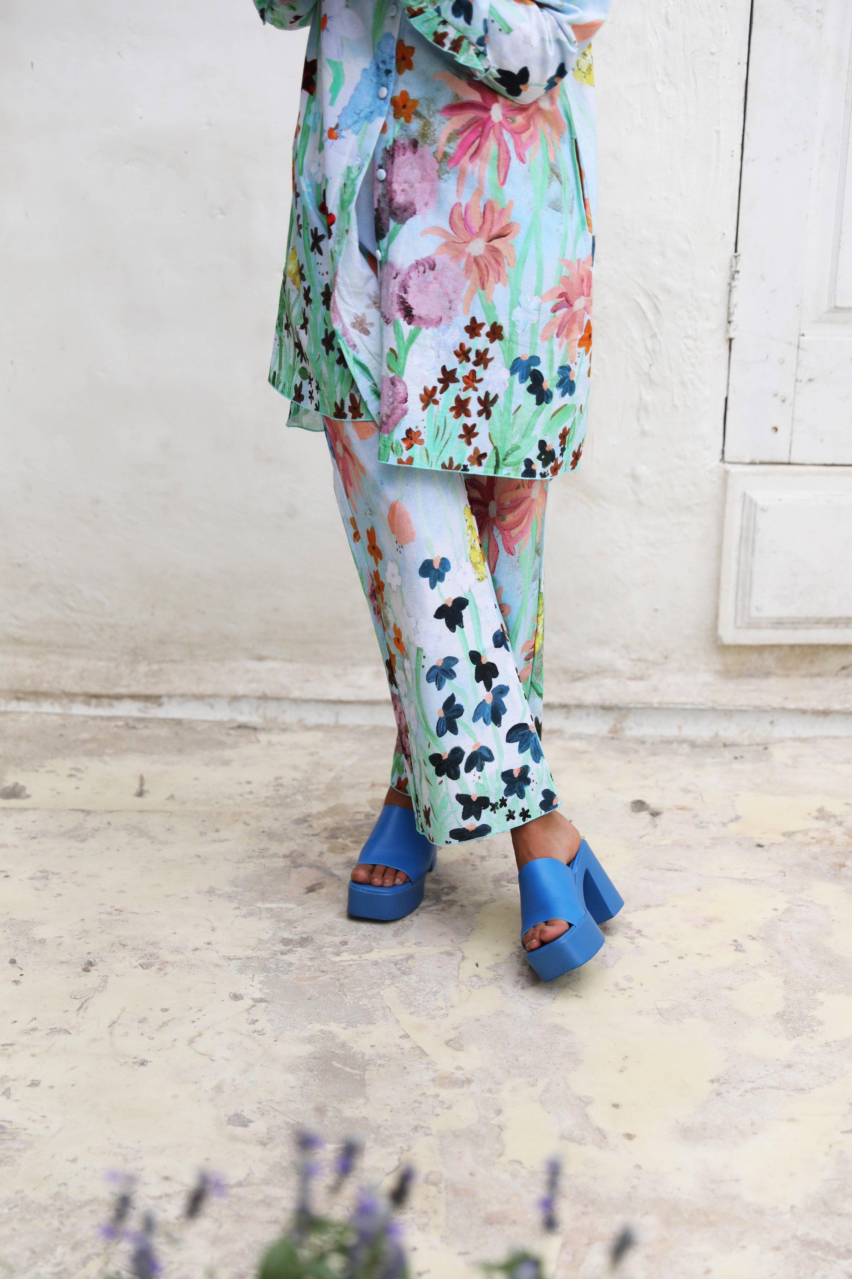 Frank & Dollys - Flora Pants - Sky