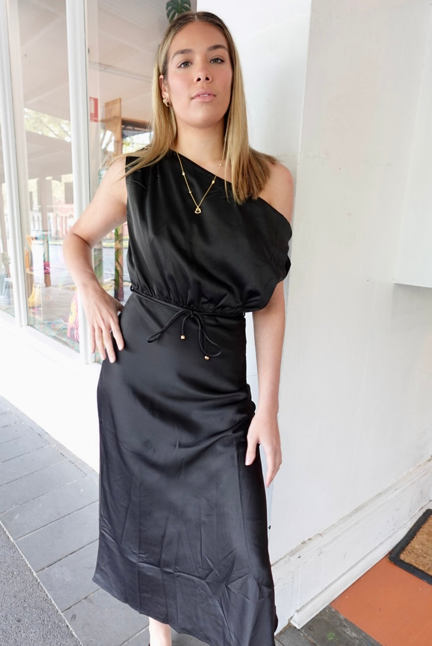 Isla satin style dress