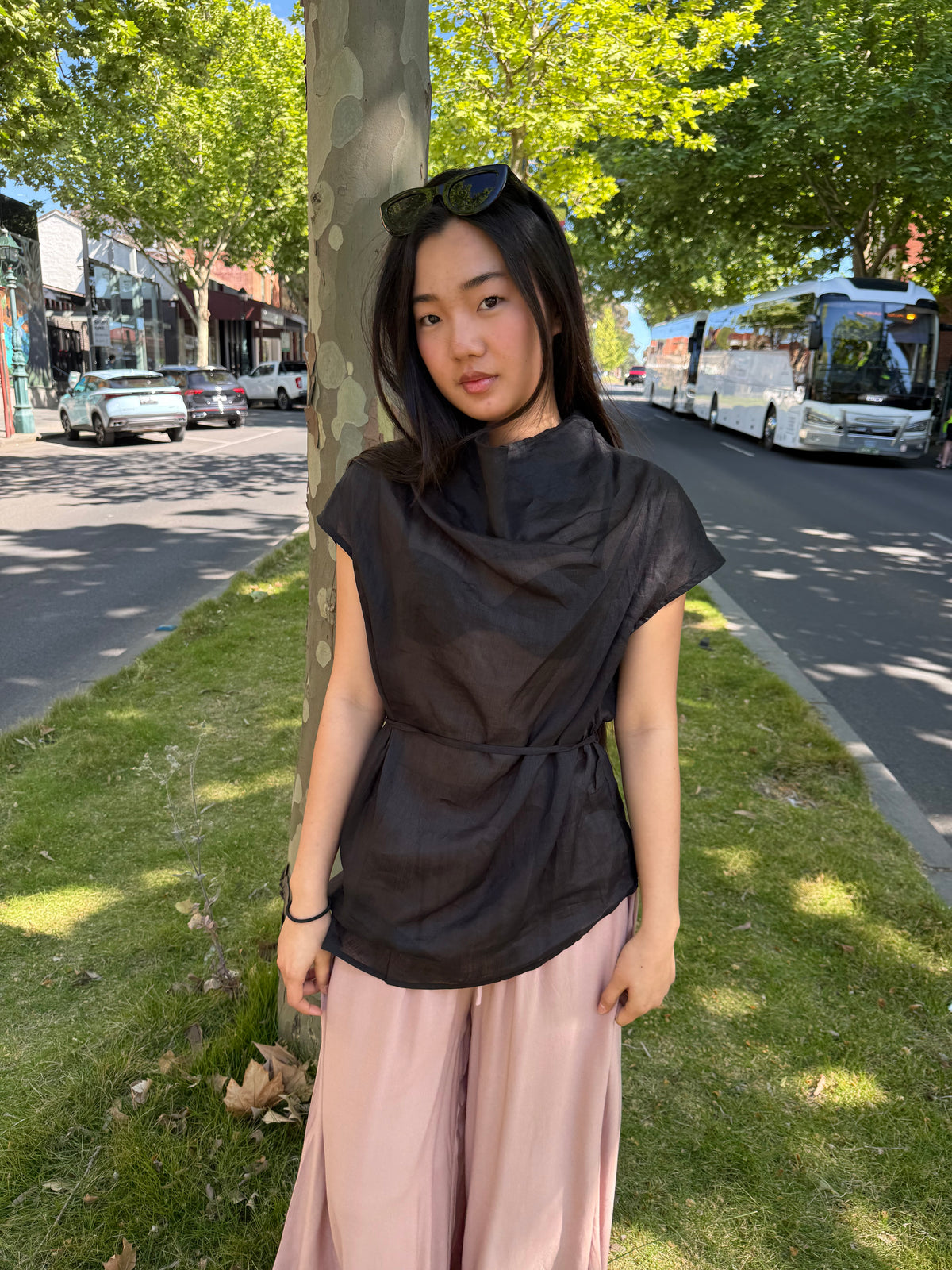 The Muse Linen Tunic