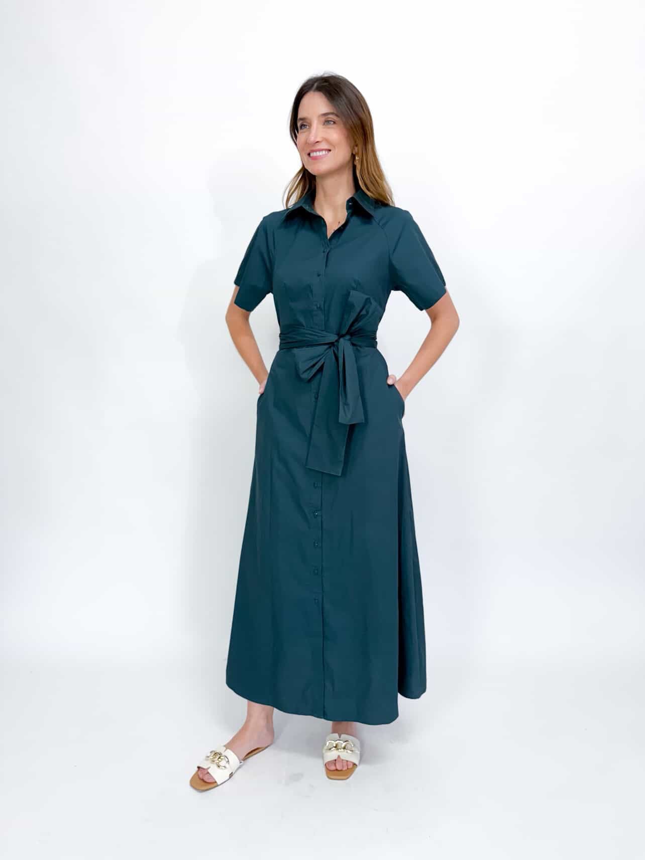 The Milan shirt dress