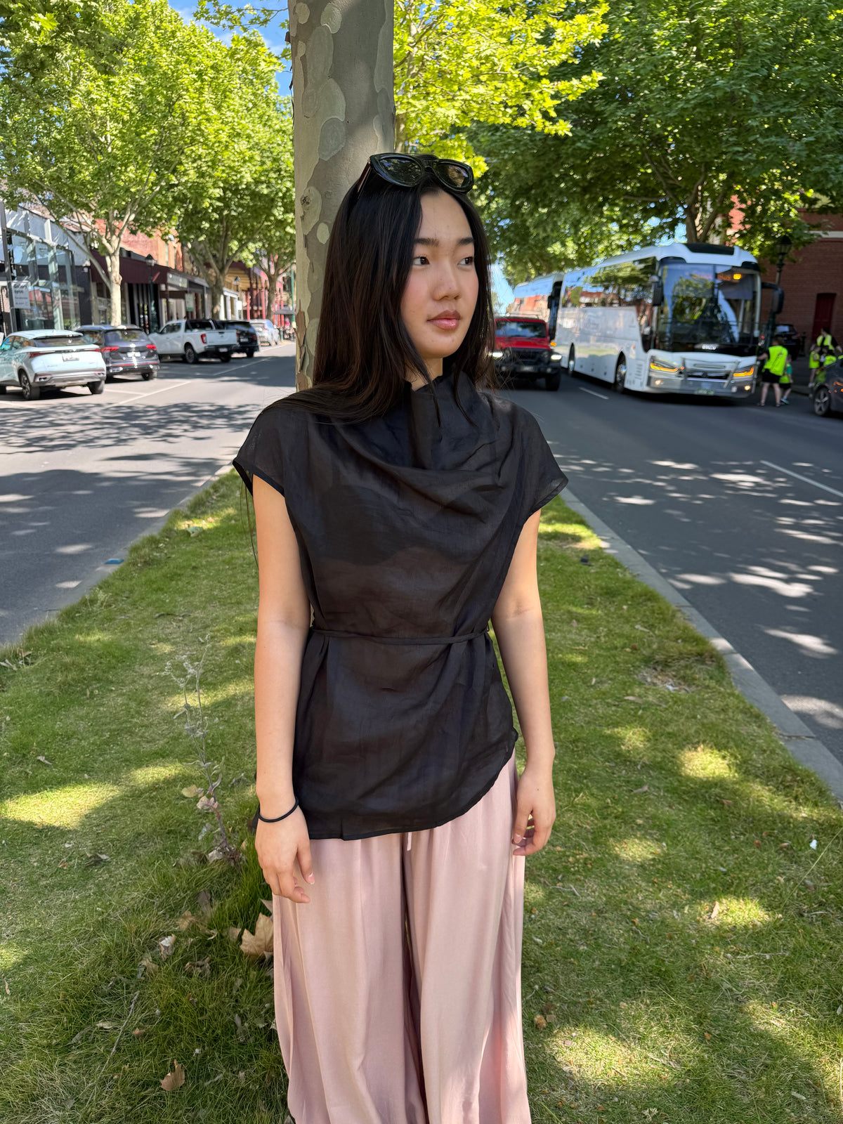The Muse Linen Tunic
