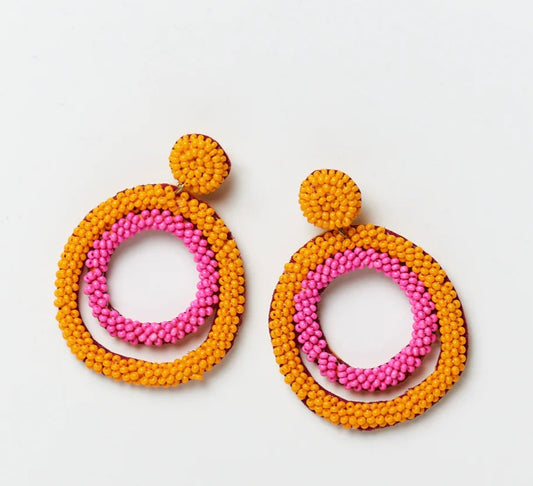 Danica circle earrings