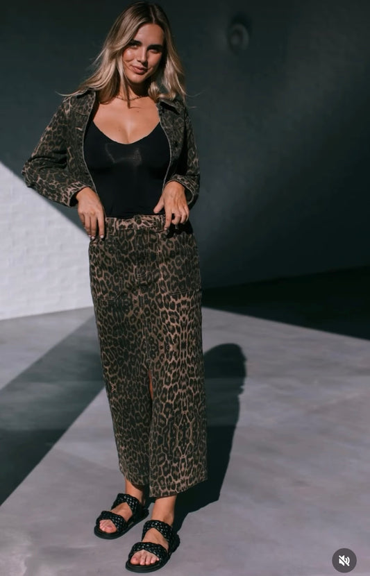 Leopard jacket