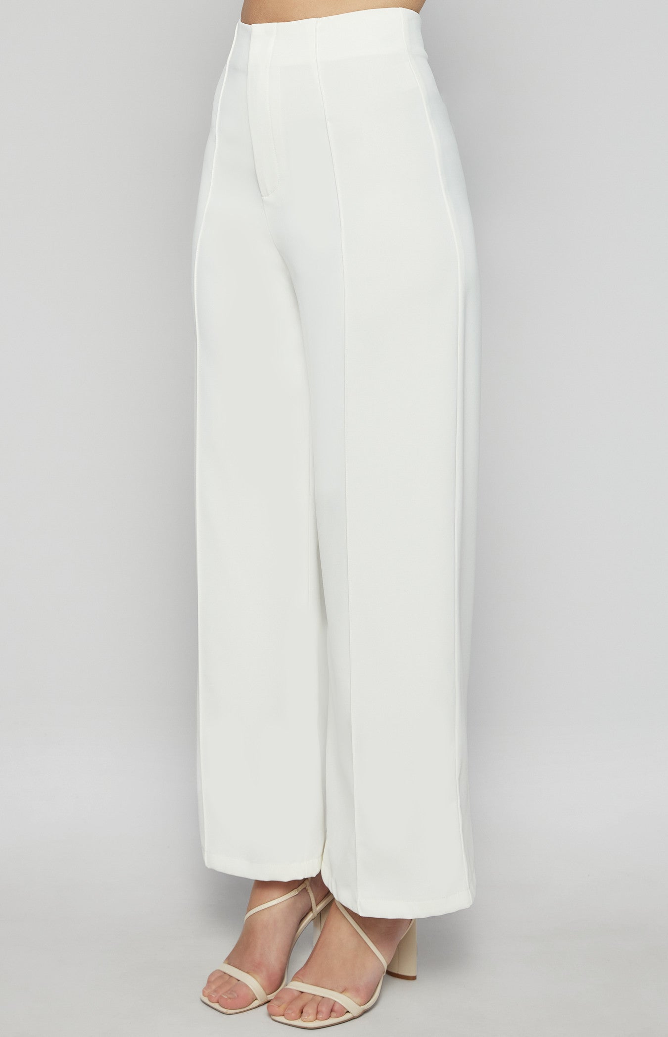 Front Leg Pin Stitch Detail Pants