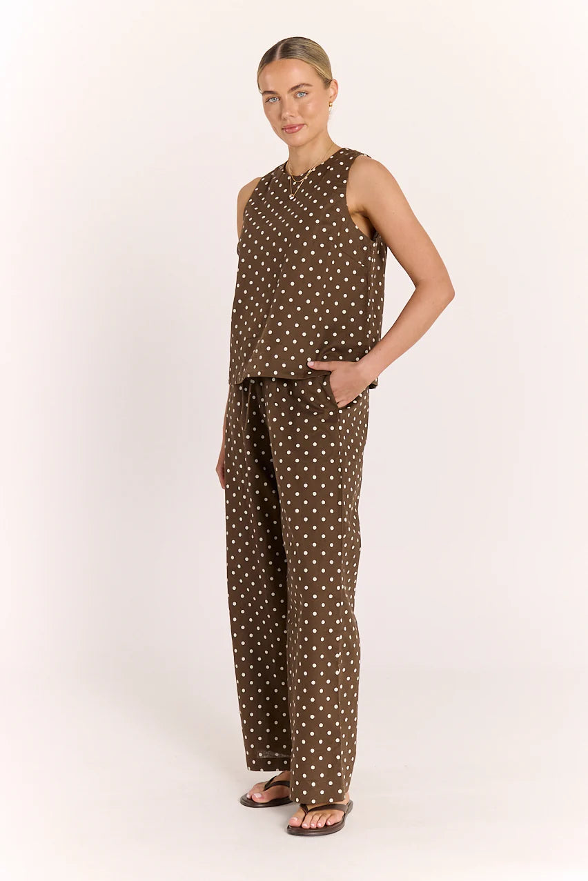 Matilda Pant - Chocolate Spot