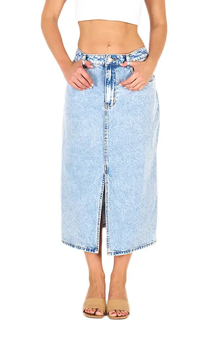 Perfect denim skirt