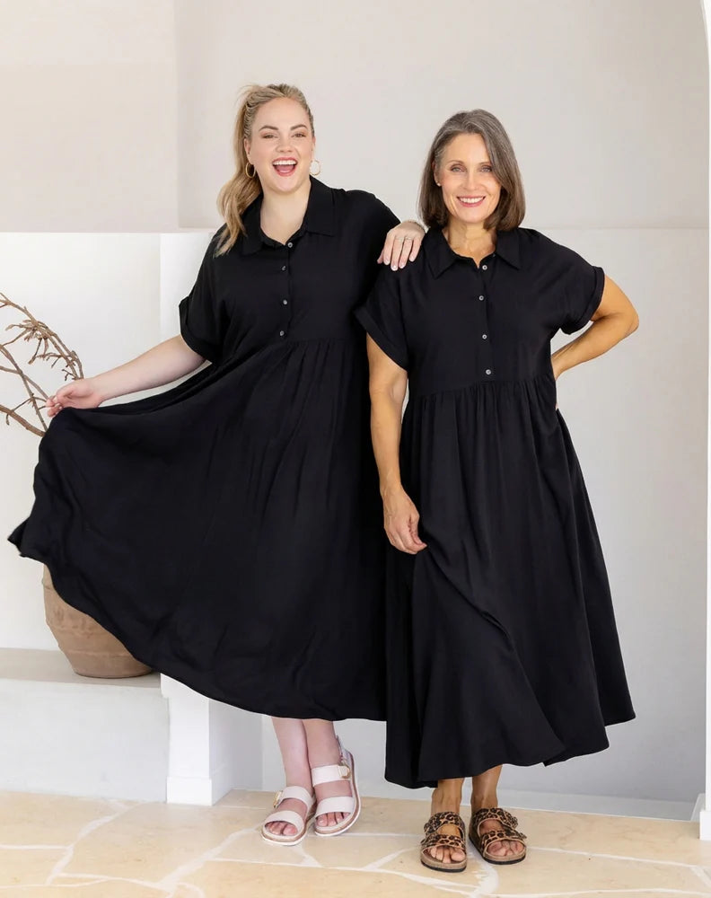 Black Elsie dress