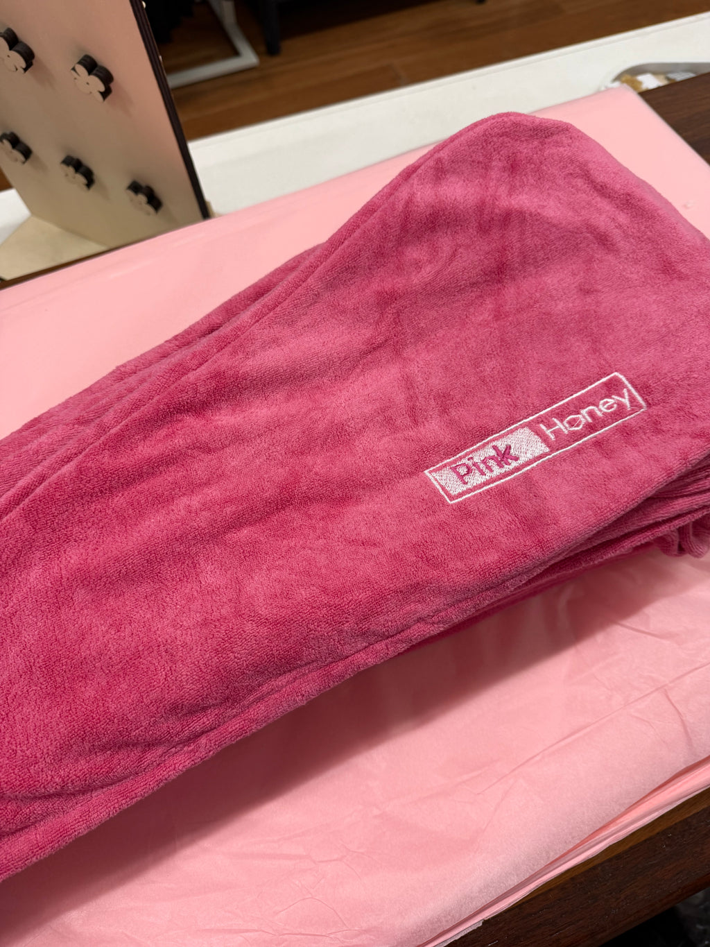 Pink Honey Hair Wrap