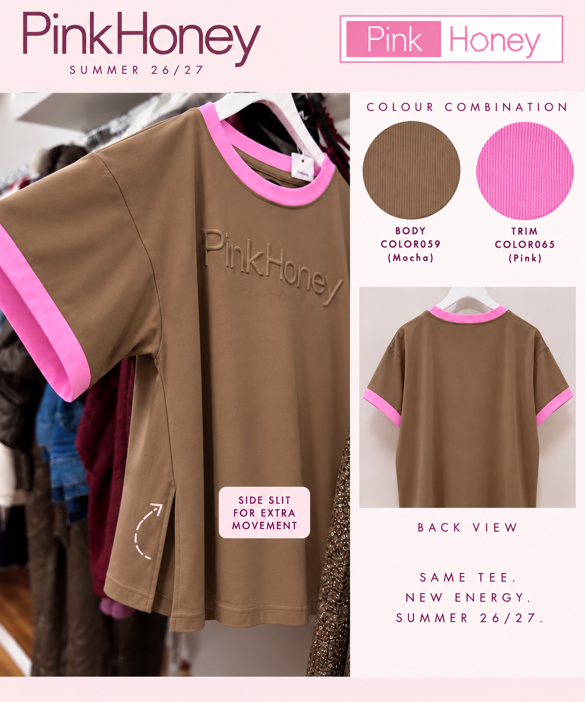 Pre order - Pink Honey Tees