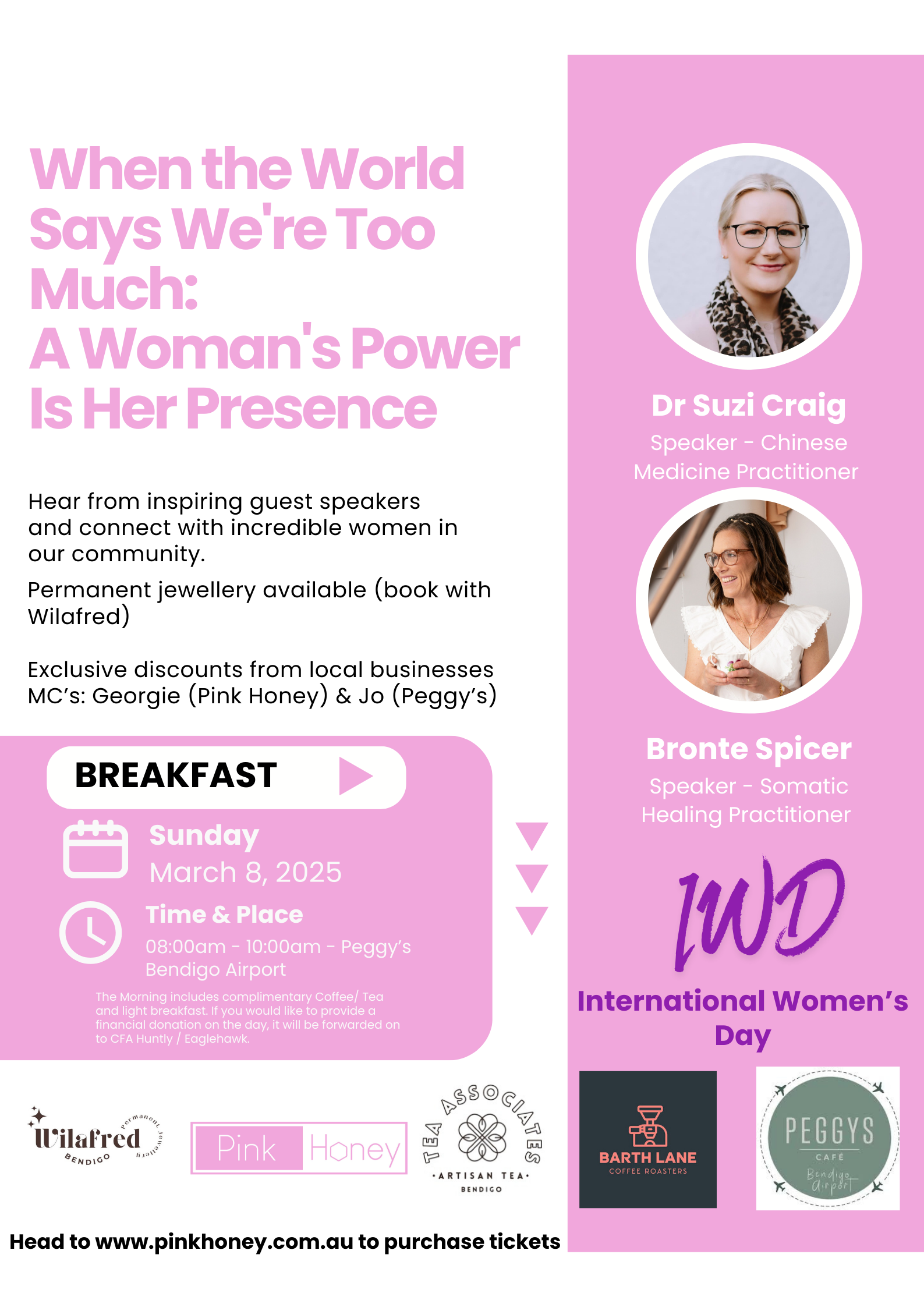 International Women’s Day - Peggy’s airport cafe