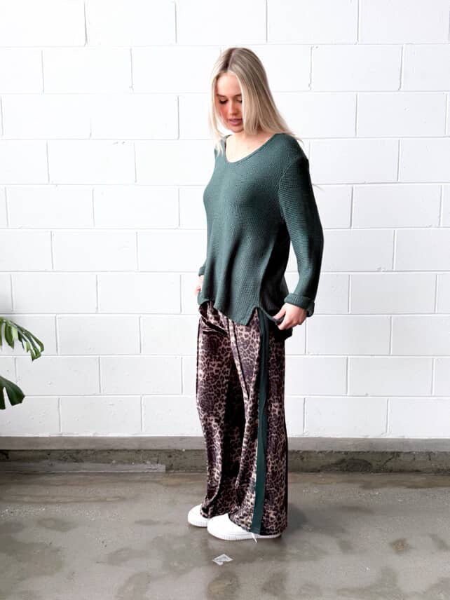 Leopard pants
