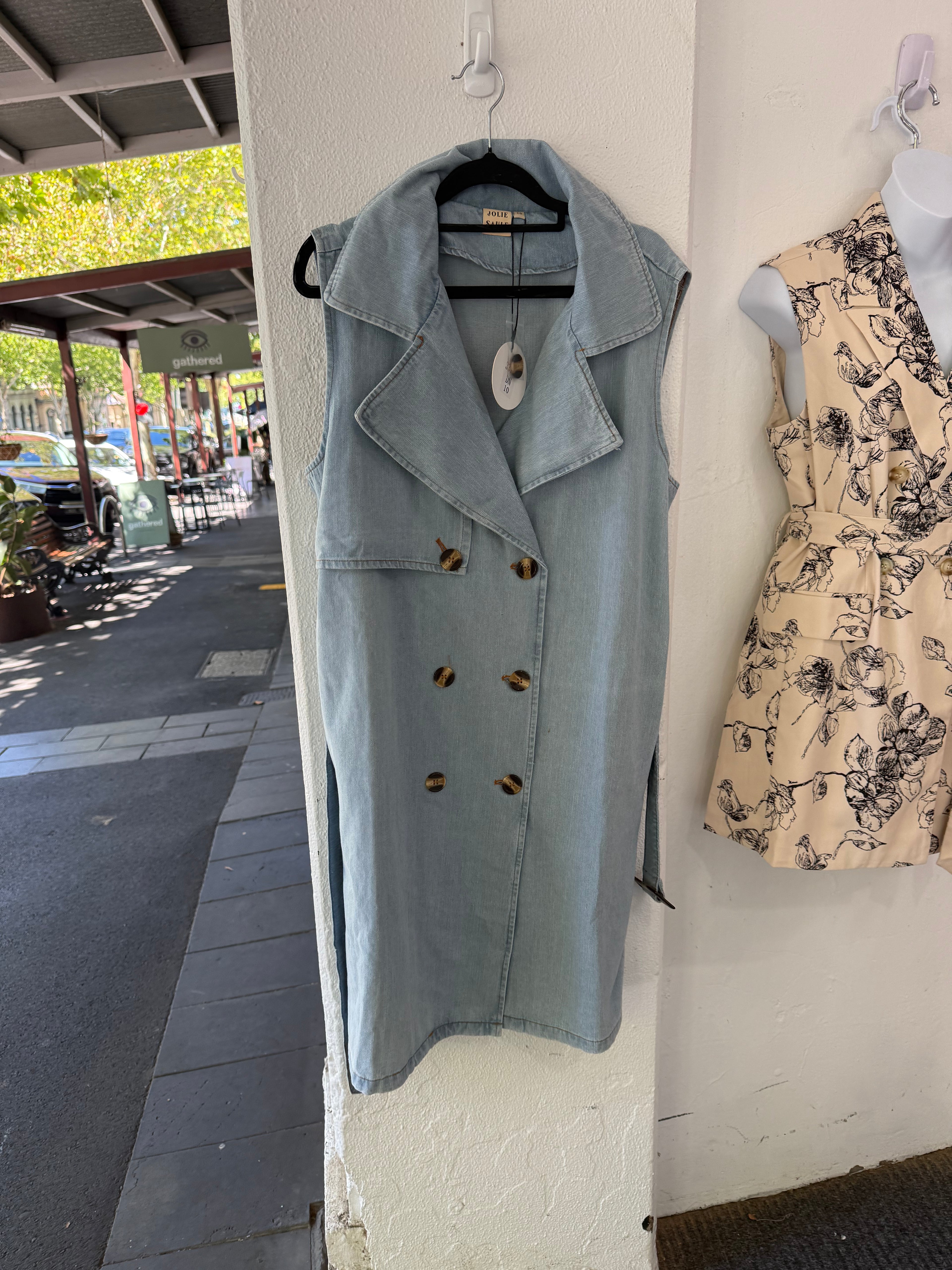 Denim vest